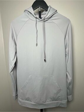 Men's Grayson & Dunn Light Grey Pullover Golf Hoodie